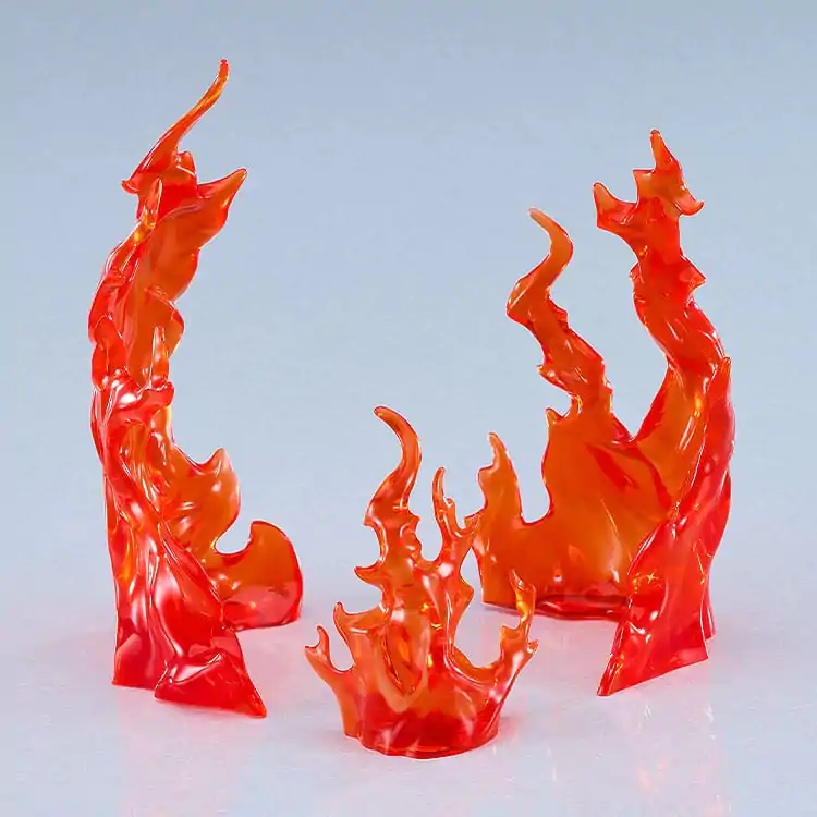 The Simple Effect Parts for Figures Flames: Red figura kiegészítő  termékfotó