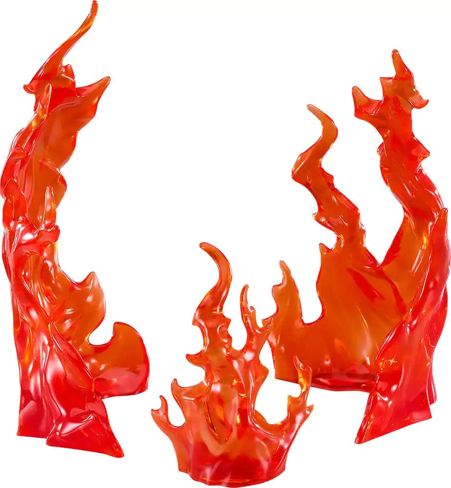 The Simple Effect Parts for Figures Flames: Red figura kiegészítő  termékfotó