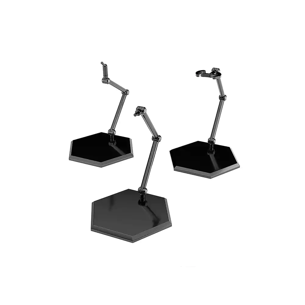 The Simple Stand Mini Nendoroid More for Mini figuras & Models Black Hex Type 3 db-os figura állvány csomag termékfotó