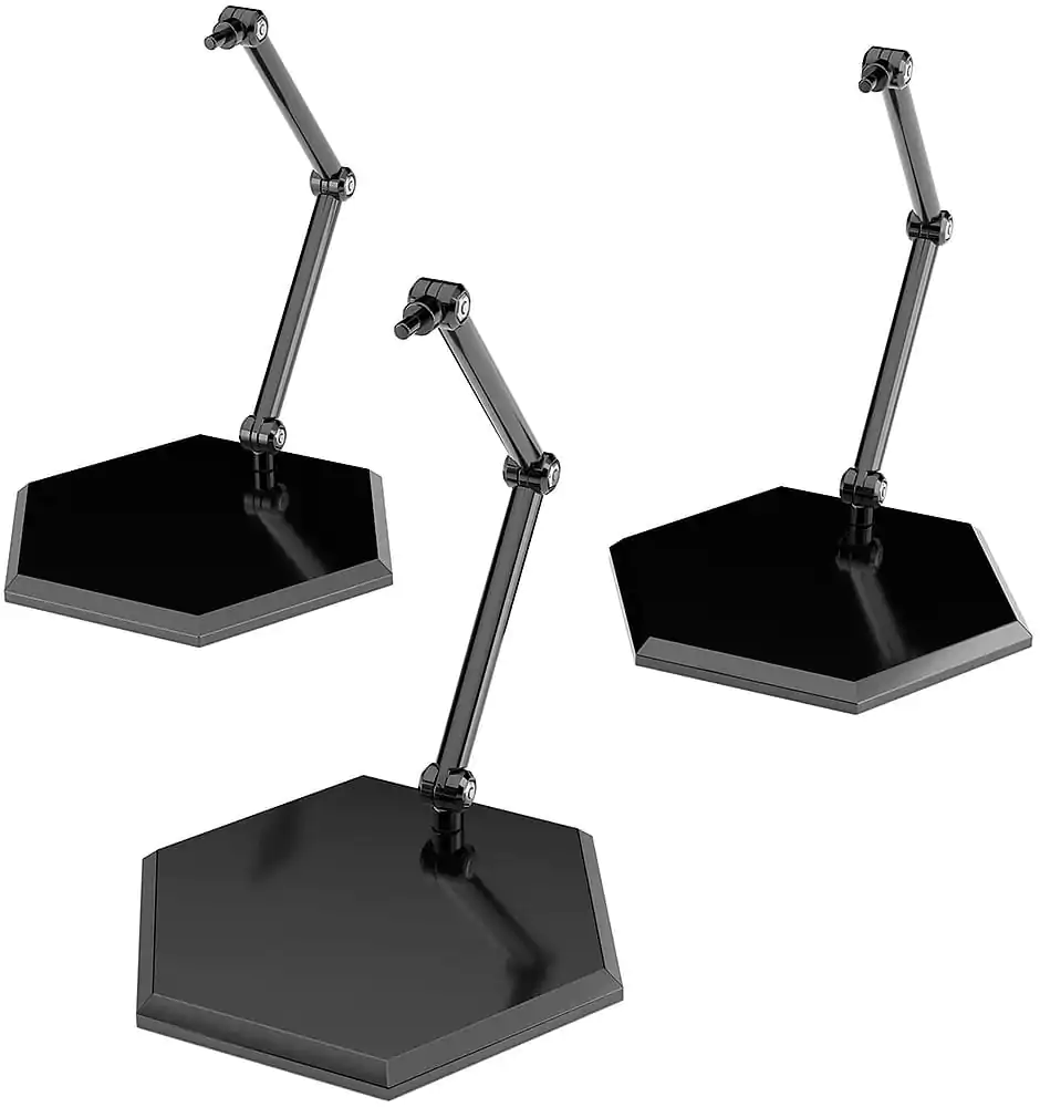 The Simple Stand Mini Nendoroid More for Mini figuras & Models Black Hex Type 3 db-os figura állvány csomag termékfotó