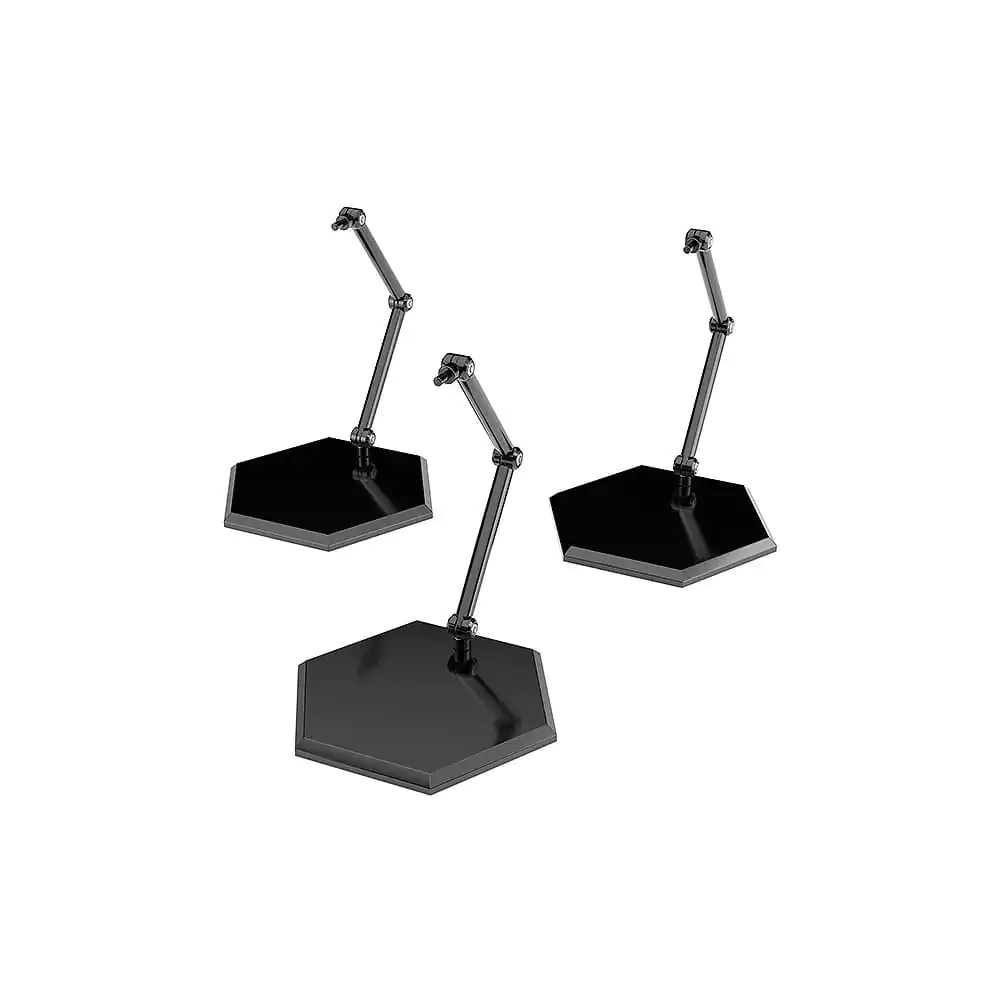 The Simple Stand Mini Nendoroid More for Mini figuras & Models Black Hex Type 3 db-os figura állvány csomag termékfotó