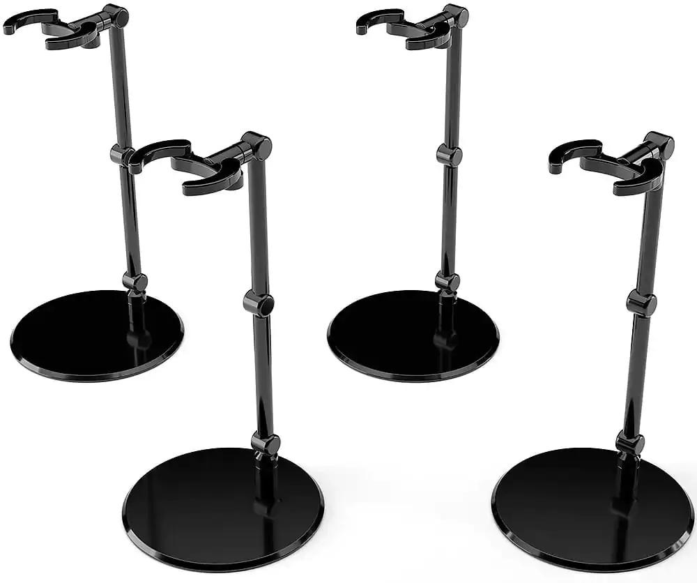 The Simple Stand Mini Nendoroid More for Mini figuras & Models mini Black 4 db-os figura állvány csomag termékfotó