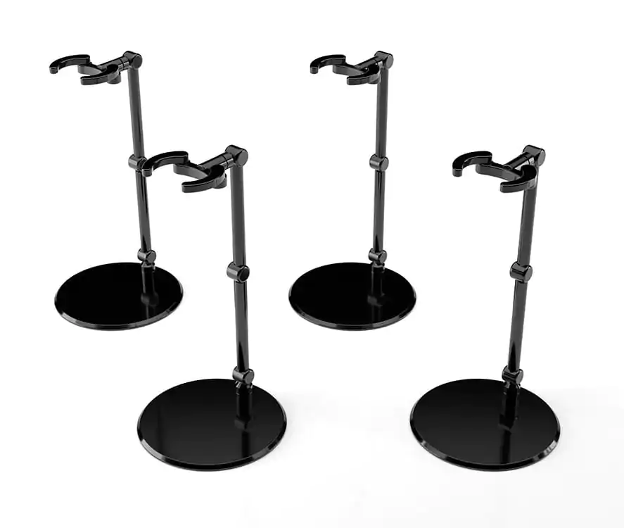 The Simple Stand Mini Nendoroid More for Mini figuras & Models mini Black 4 db-os figura állvány csomag termékfotó