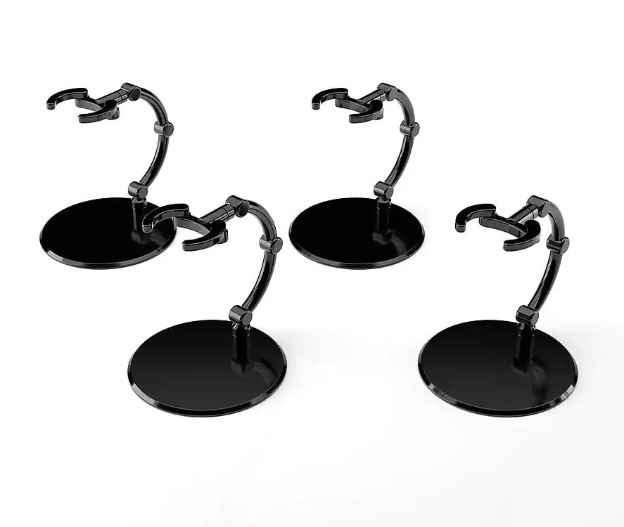 The Simple Stand Mini Nendoroid More for Mini figuras & Models mini Black 4 db-os figura állvány csomag termékfotó