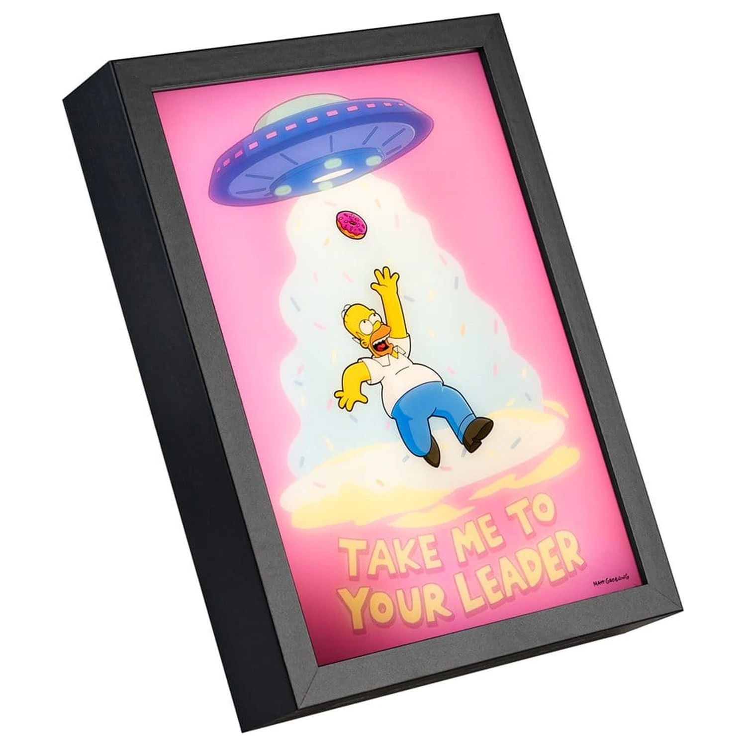 The Simpsons Framed LED-es poszter 20 x 28 cm termékfotó