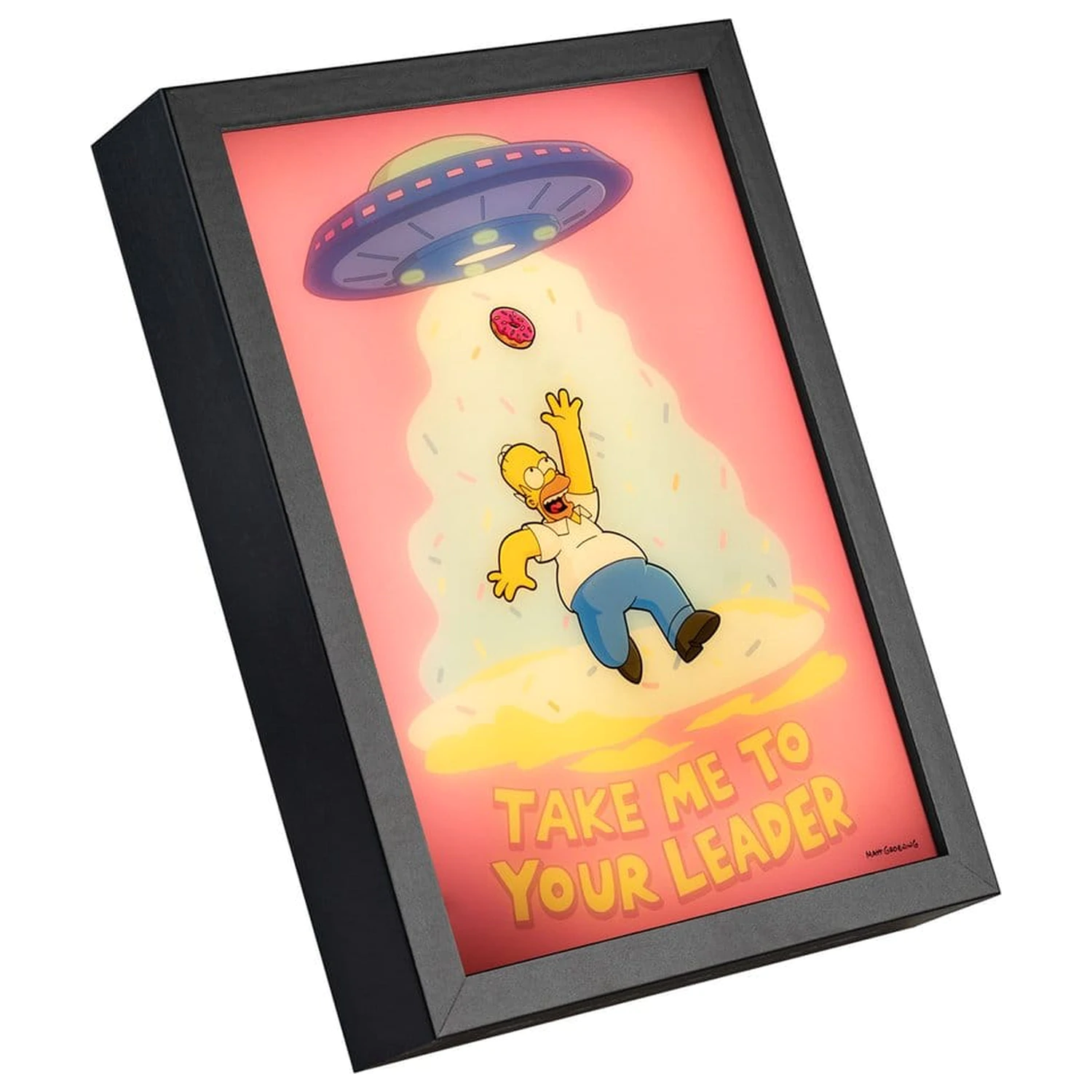 The Simpsons Framed LED-es poszter 20 x 28 cm termékfotó
