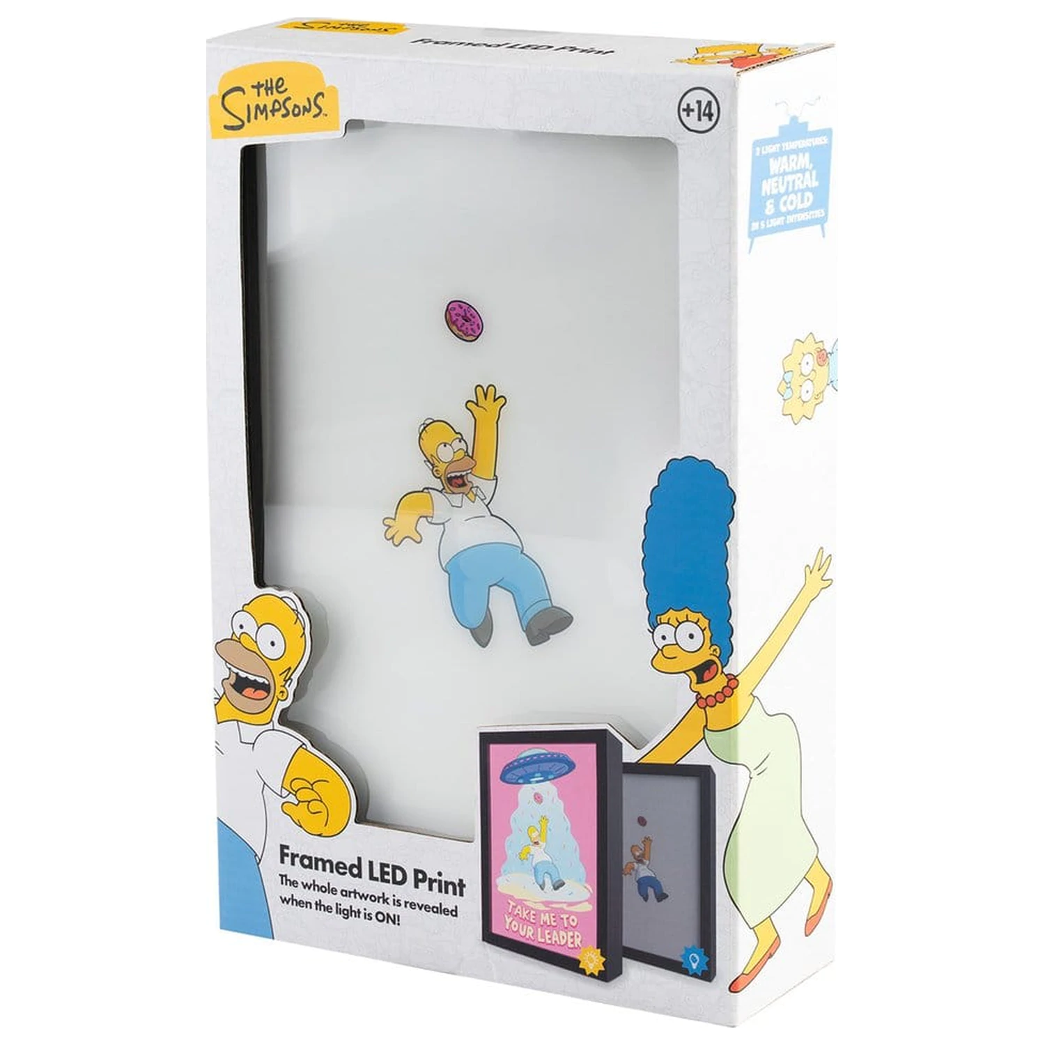The Simpsons Framed LED-es poszter 20 x 28 cm termékfotó
