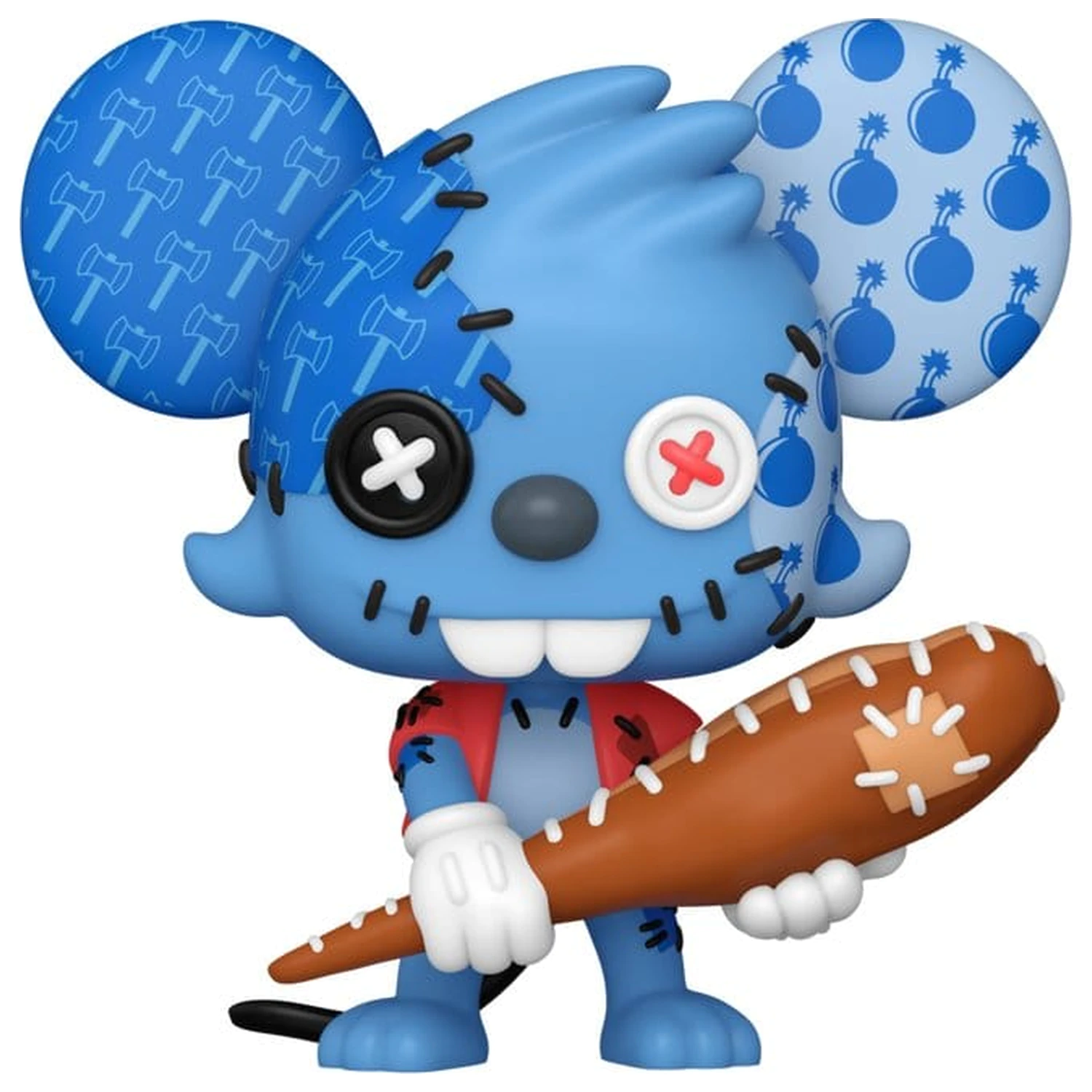 The Simpsons Funko POP! Animation Vinyl figura Itchy Patchwork 9 cm termékfotó