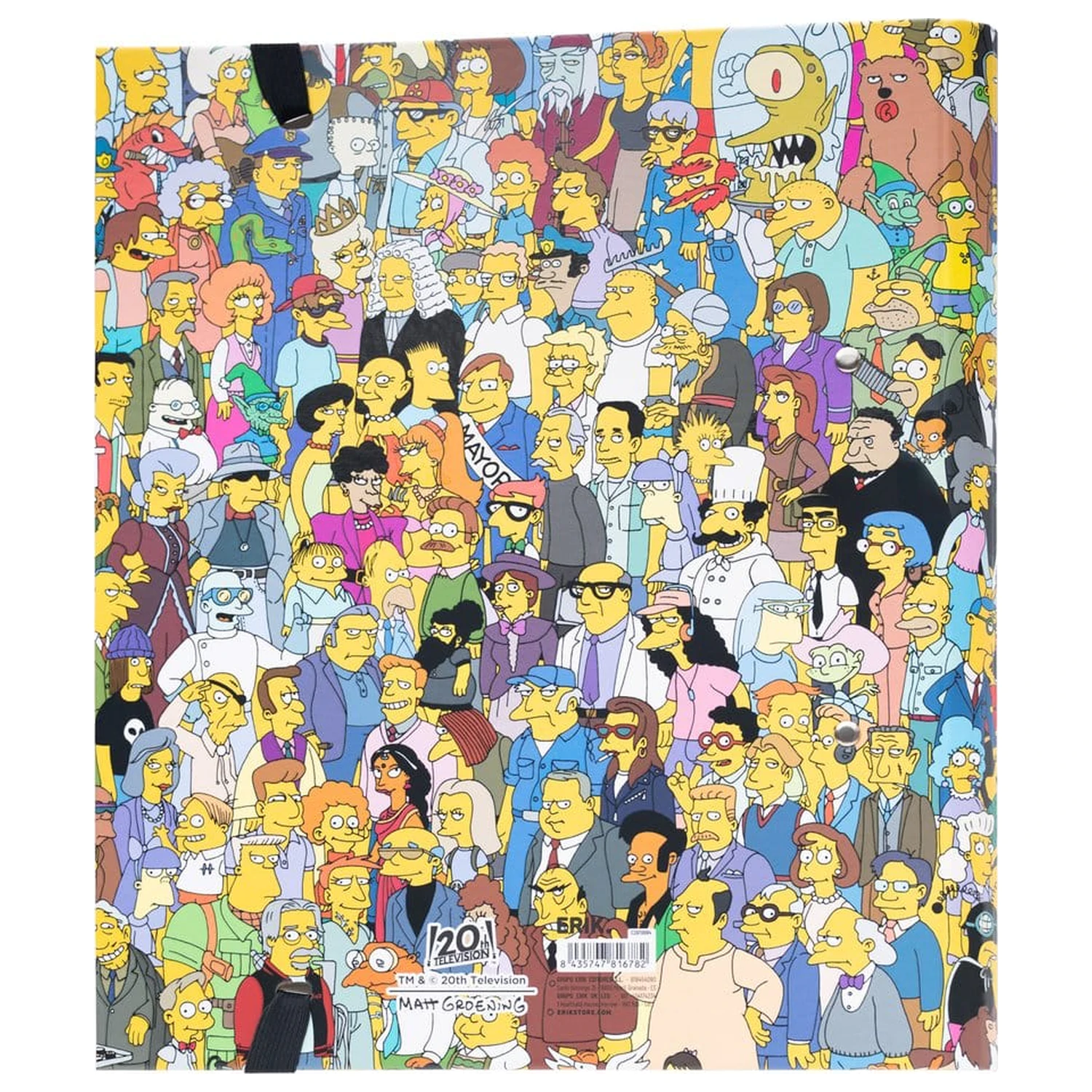 The Simpsons gyűrűs karton irattartó mappa 32 x 28 cm termékfotó
