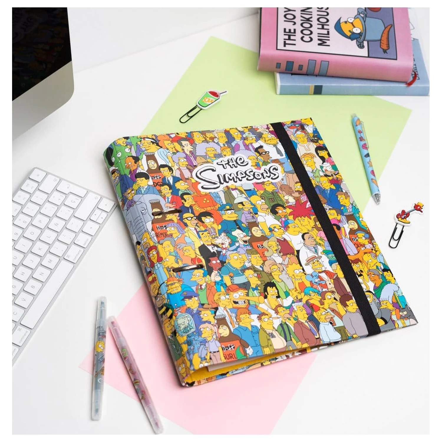 The Simpsons gyűrűs karton irattartó mappa 32 x 28 cm termékfotó