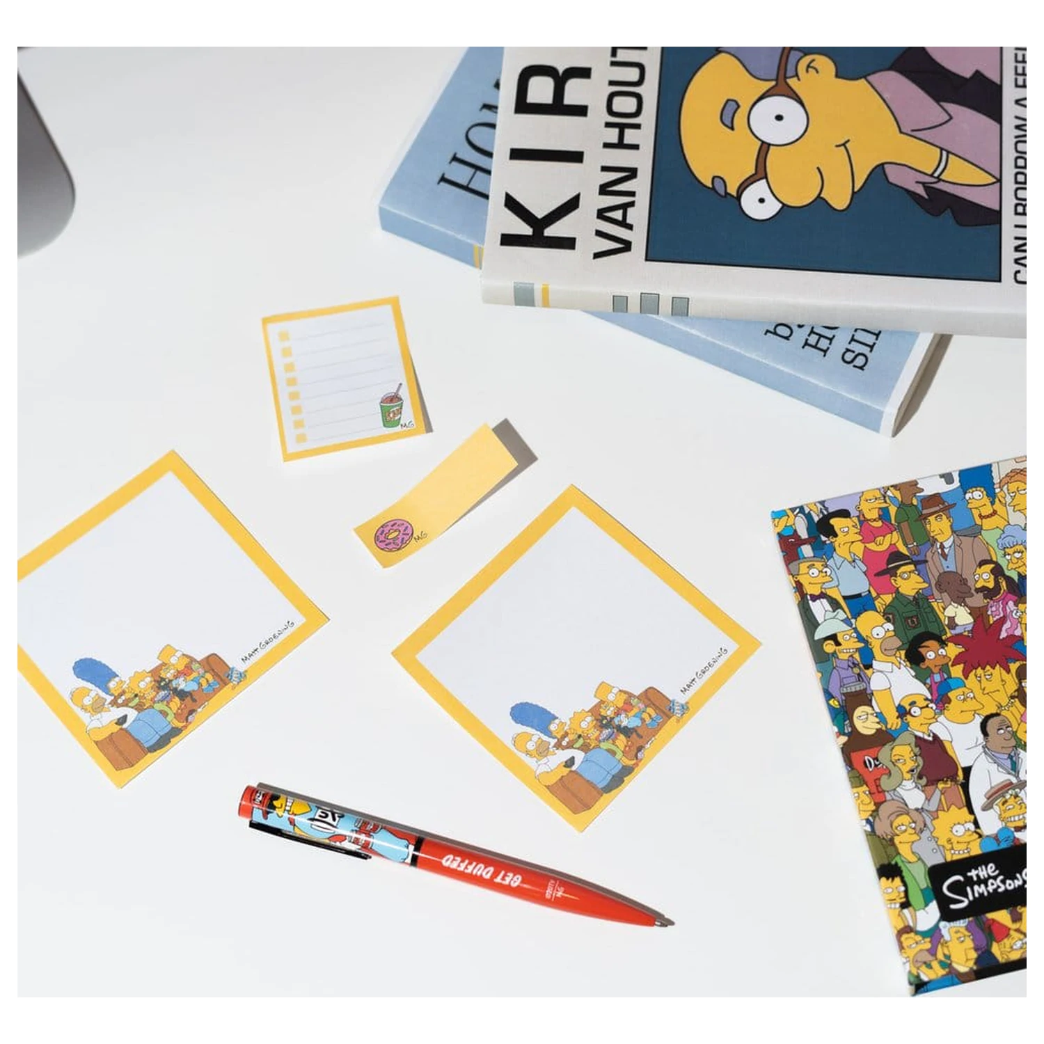 The Simpsons heti tervező  jegyzettömbbel 19 x 17 cm termékfotó