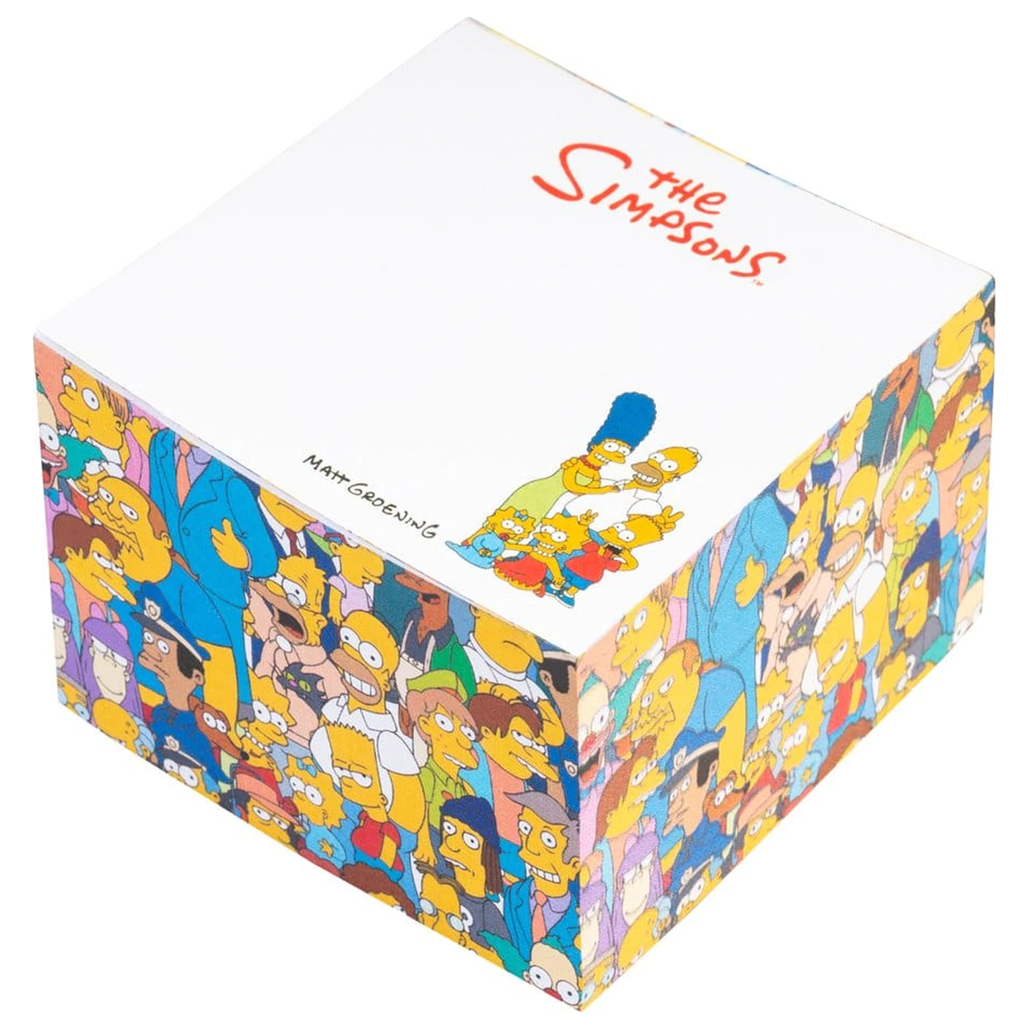 The Simpsons jegyzettömb 8 x 8 cm termékfotó