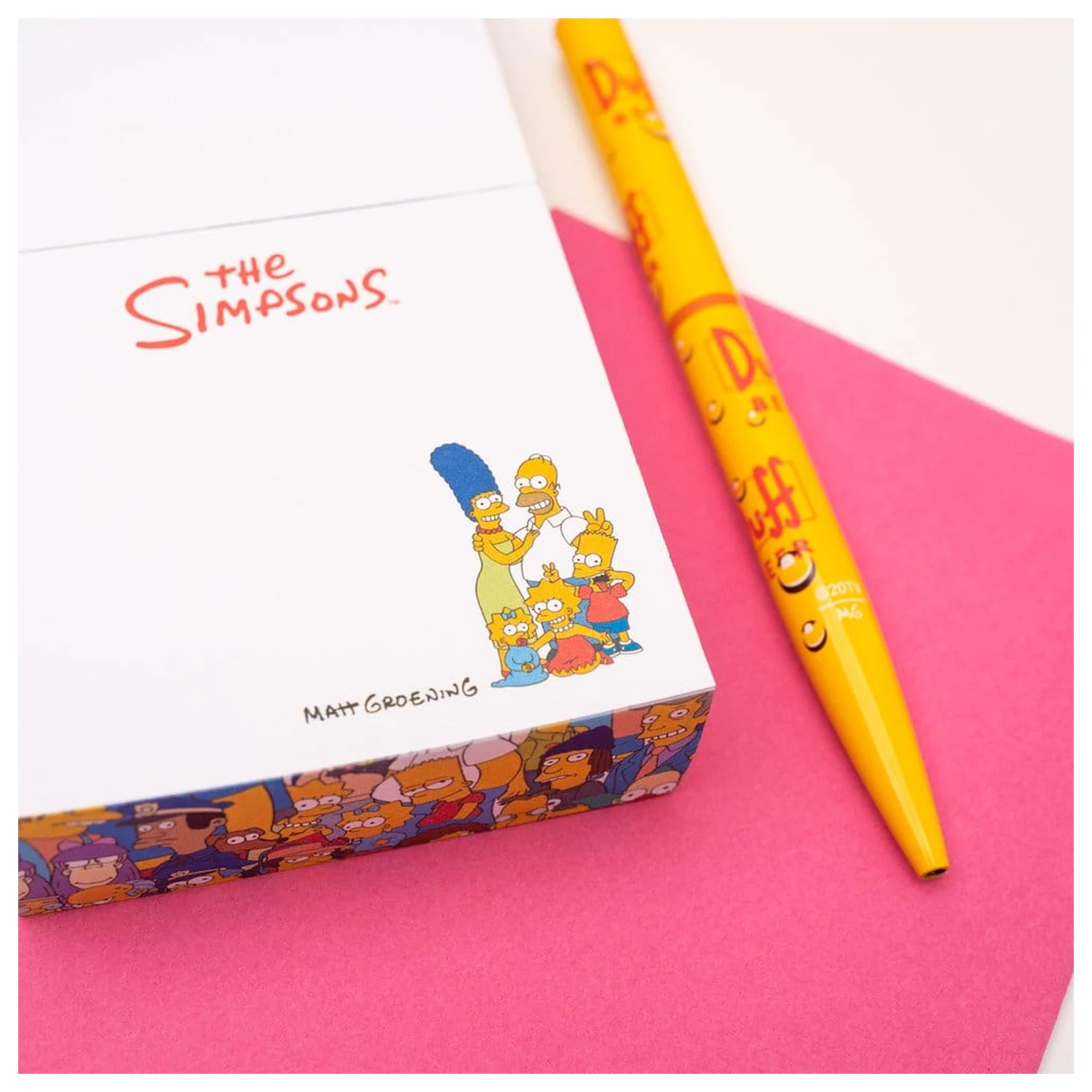 The Simpsons jegyzettömb 8 x 8 cm termékfotó