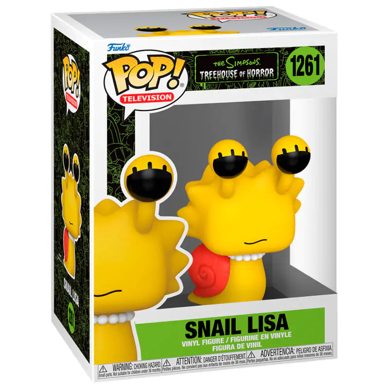 The Simpsons POP! Animation Vinyl figura Snail Lisa 9 cm termékfotó