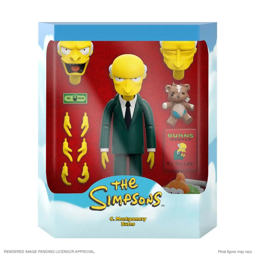 The Simpsons Ultimates C. Montgomery Burns akciófigura 18 cm termékfotó