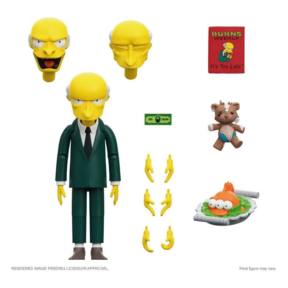 The Simpsons Ultimates C. Montgomery Burns akciófigura 18 cm termékfotó