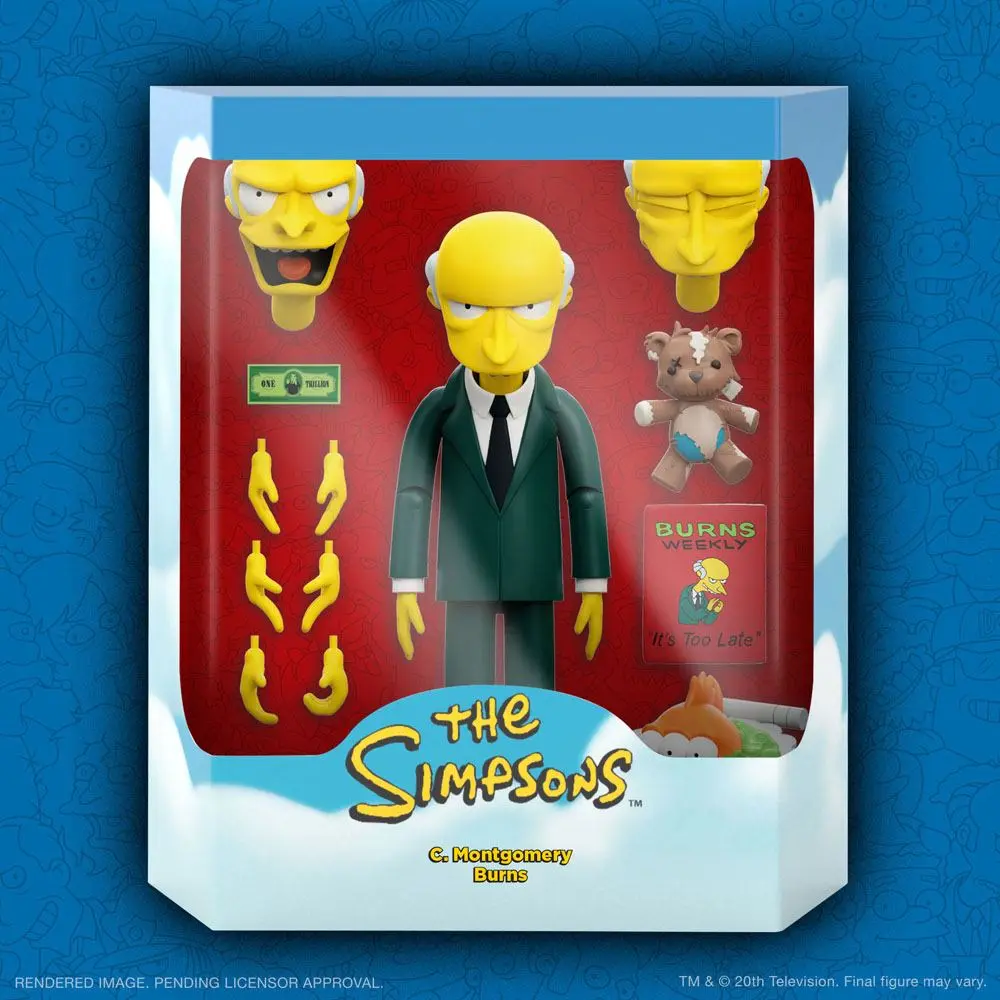 The Simpsons Ultimates C. Montgomery Burns akciófigura 18 cm termékfotó