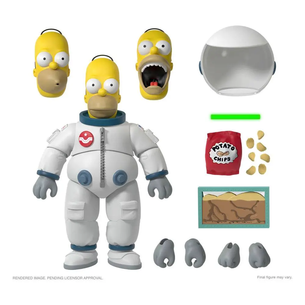 The Simpsons Ultimates Deep Space Homer akciófigura 18 cm termékfotó