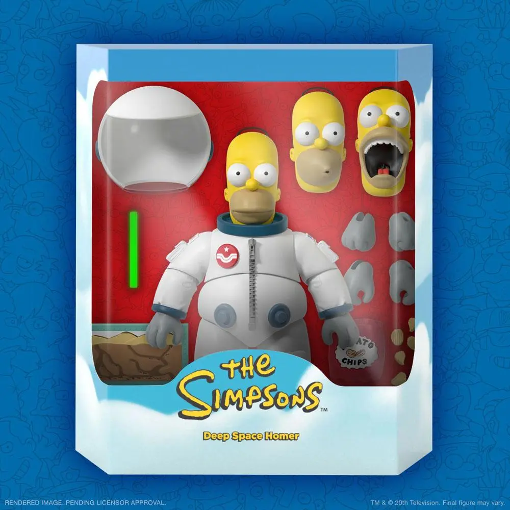 The Simpsons Ultimates Deep Space Homer akciófigura 18 cm termékfotó