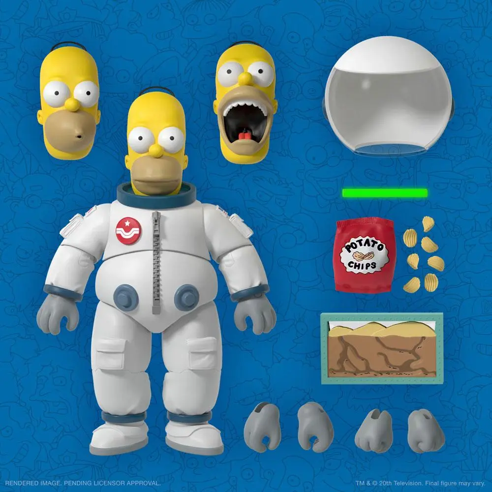 The Simpsons Ultimates Deep Space Homer akciófigura 18 cm termékfotó
