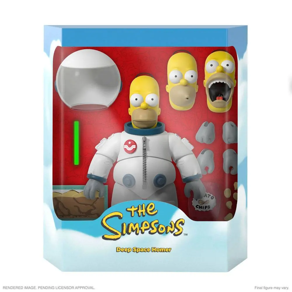 The Simpsons Ultimates Deep Space Homer akciófigura 18 cm termékfotó