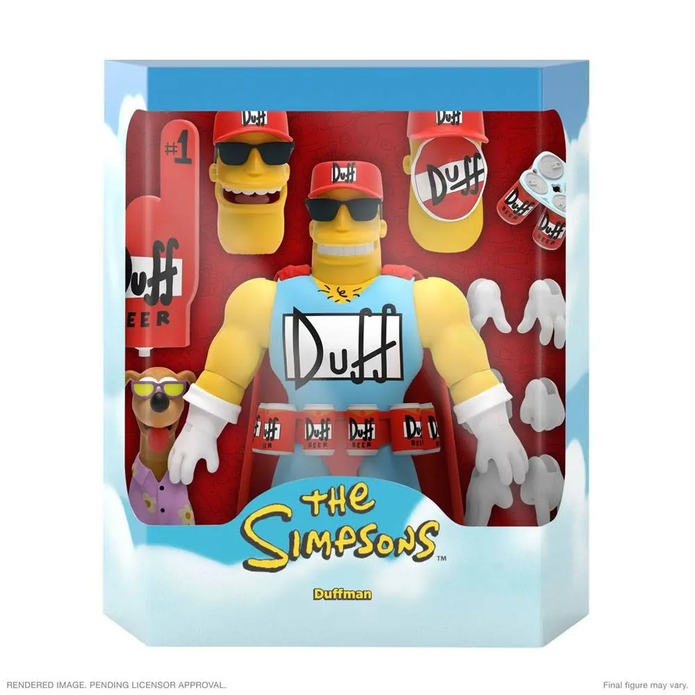 Die Simpsons Ultimates Actionfigur Duffman 18 cm termékfotó