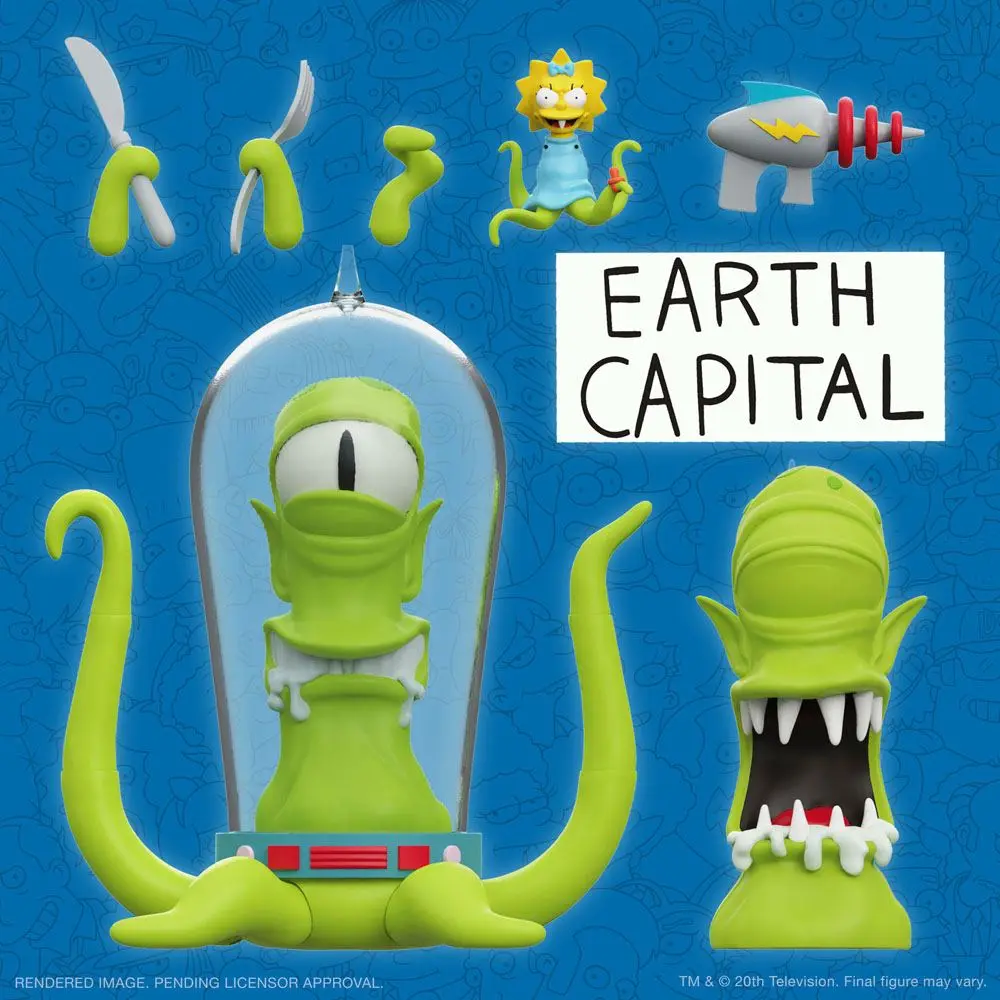 The Simpsons Ultimates Kang akciófigura 20 cm termékfotó