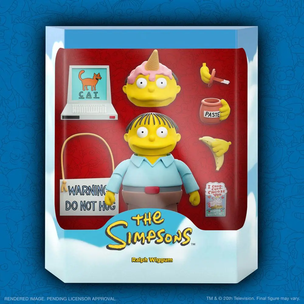 The Simpsons Ultimates Ralph Wiggum akciófigura 18 cm termékfotó