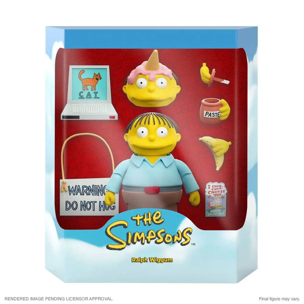 The Simpsons Ultimates Ralph Wiggum akciófigura 18 cm termékfotó