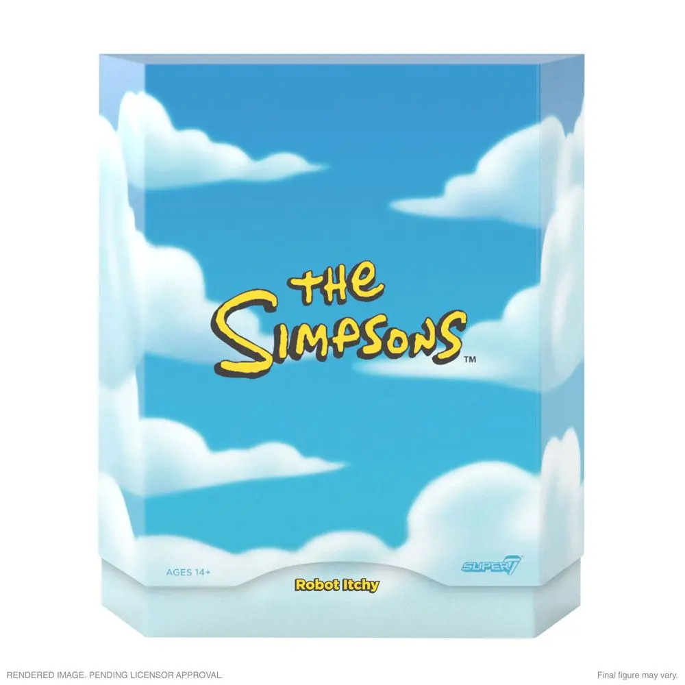 The Simpsons Ultimates Robot Itchy akciófigura 18 cm termékfotó