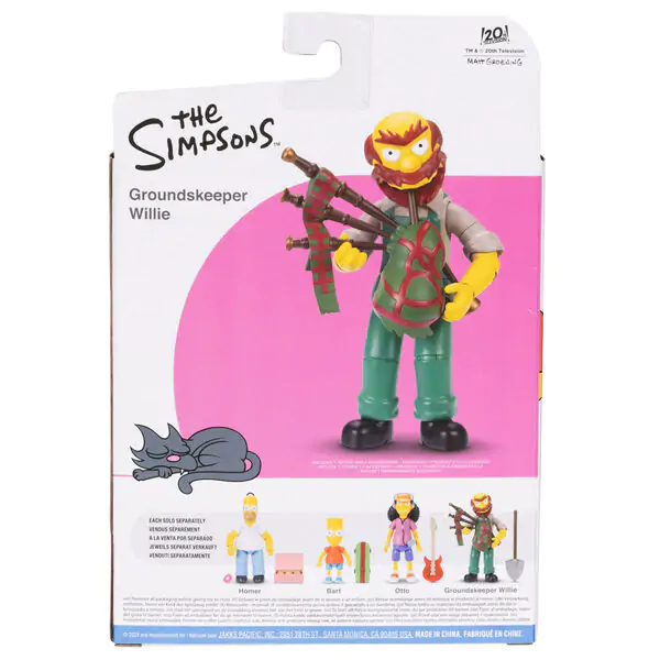 The Simpsons Willie Grundenskeeper figura 13cm termékfotó