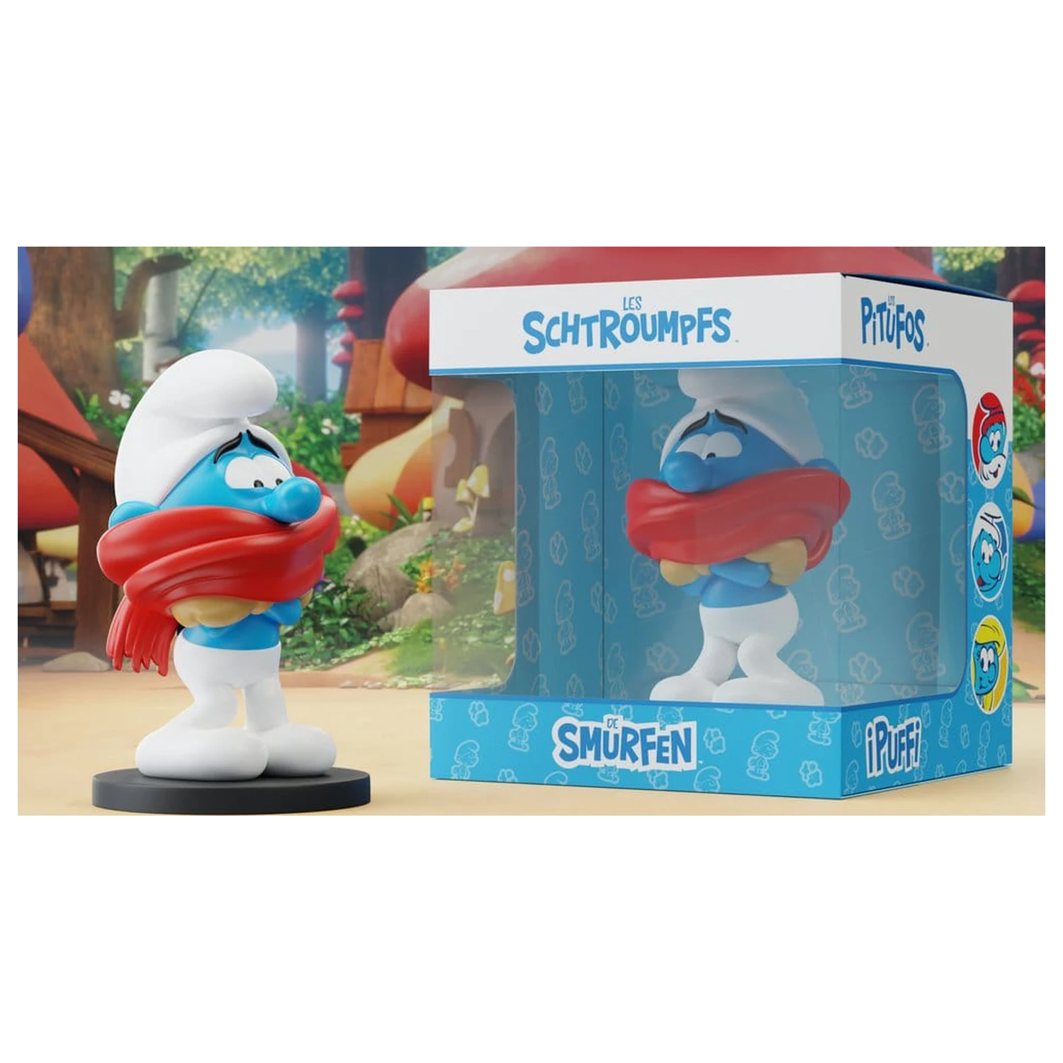 The Smurfs Chilly Smurf szobor figura 12 cm termékfotó
