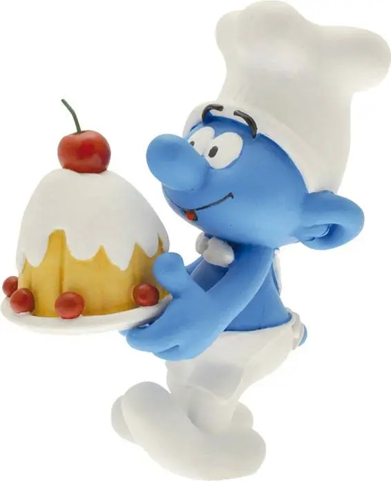 The Smurfs Collector Collection Baker Smurf szobor figura 15 cm termékfotó