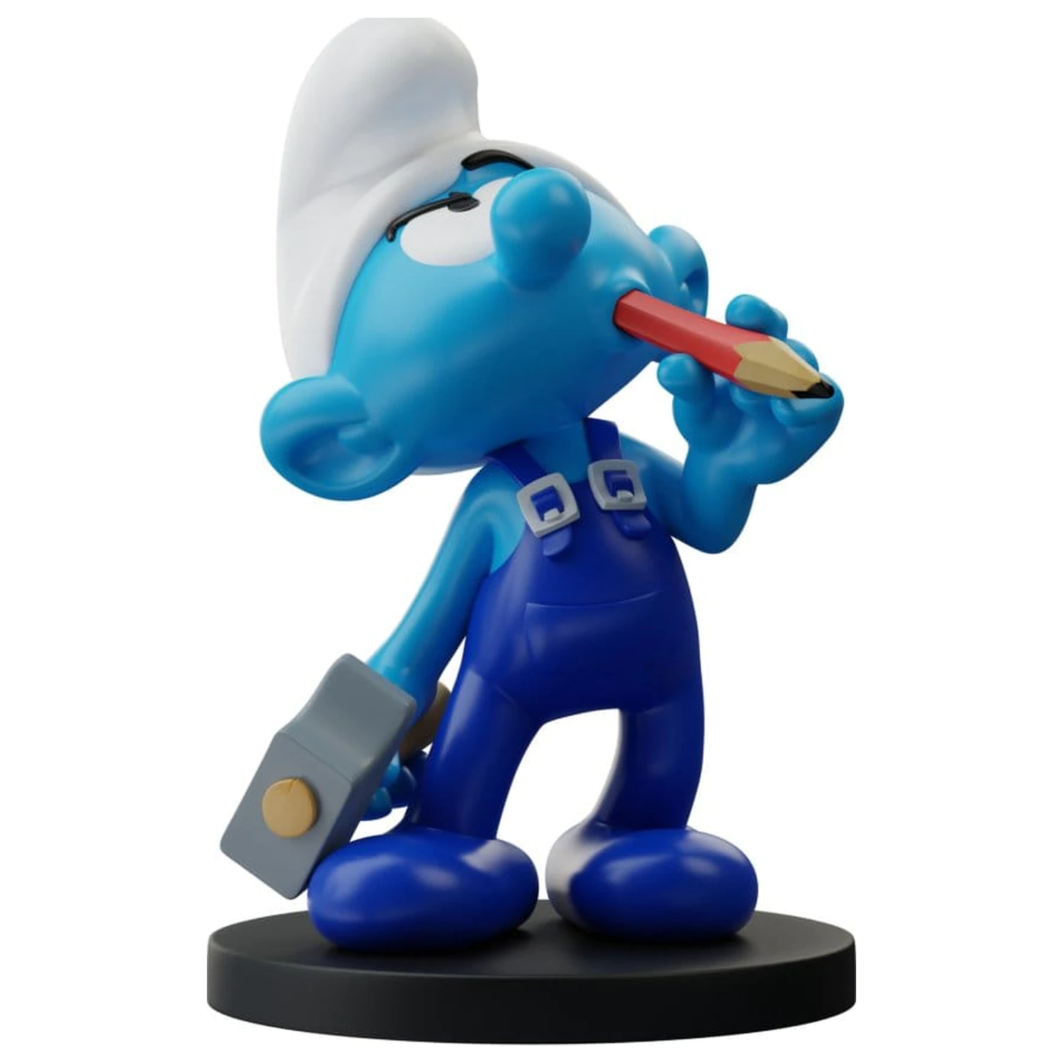 The Smurfs Handy Smurf szobor figura 11 cm termékfotó