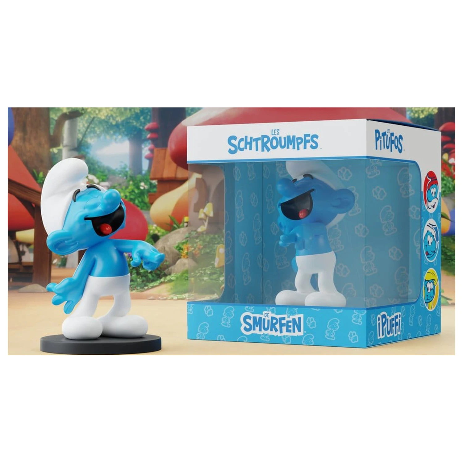 The Smurfs Jokey Smurf szobor figura 11 cm termékfotó