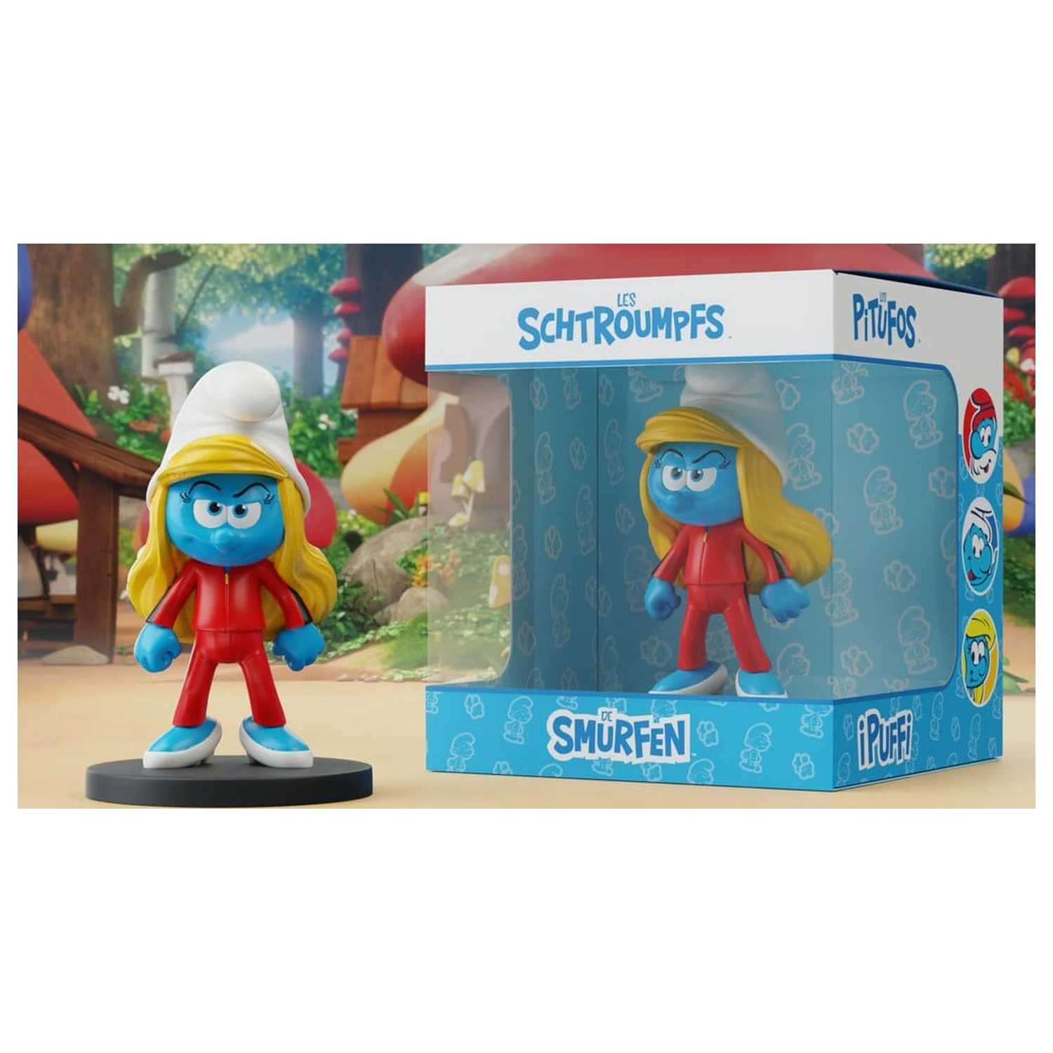 The Smurfs Kung Fu Smurfette szobor figura 12 cm termékfotó