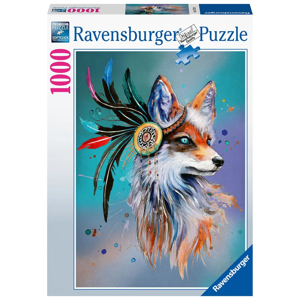 The spirit of the fox puzzle 1000db-os termékfotó