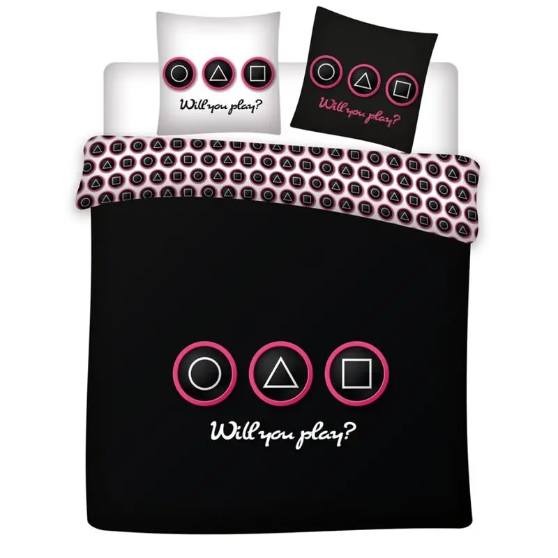 The Squid Game pamut ágyneműhuzat 135cm termékfotó