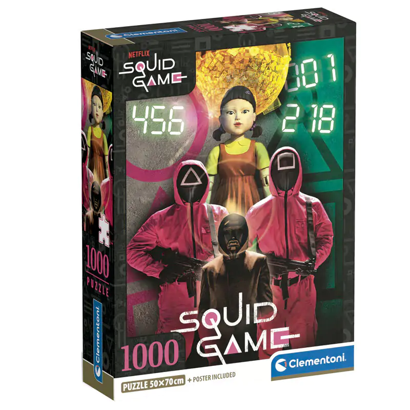 The Squid Game puzzle 1000db-os termékfotó