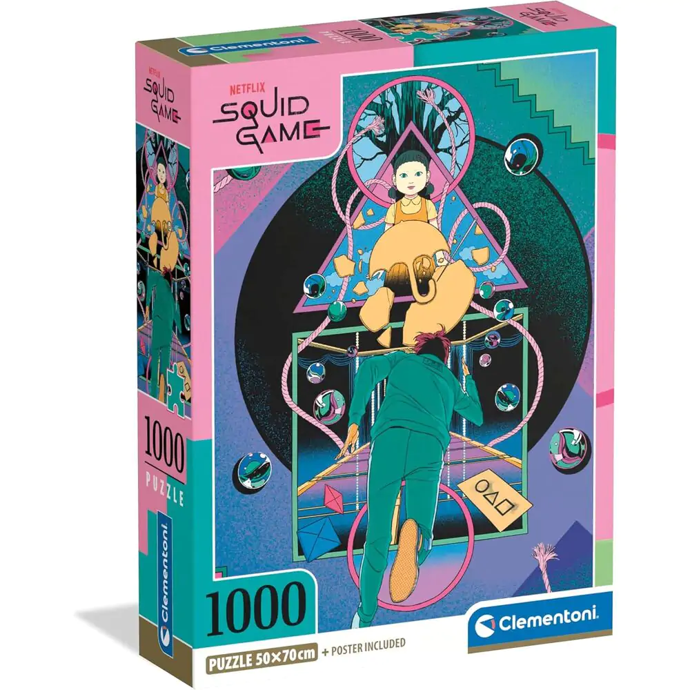 The Squid Game puzzle 1000db-os termékfotó
