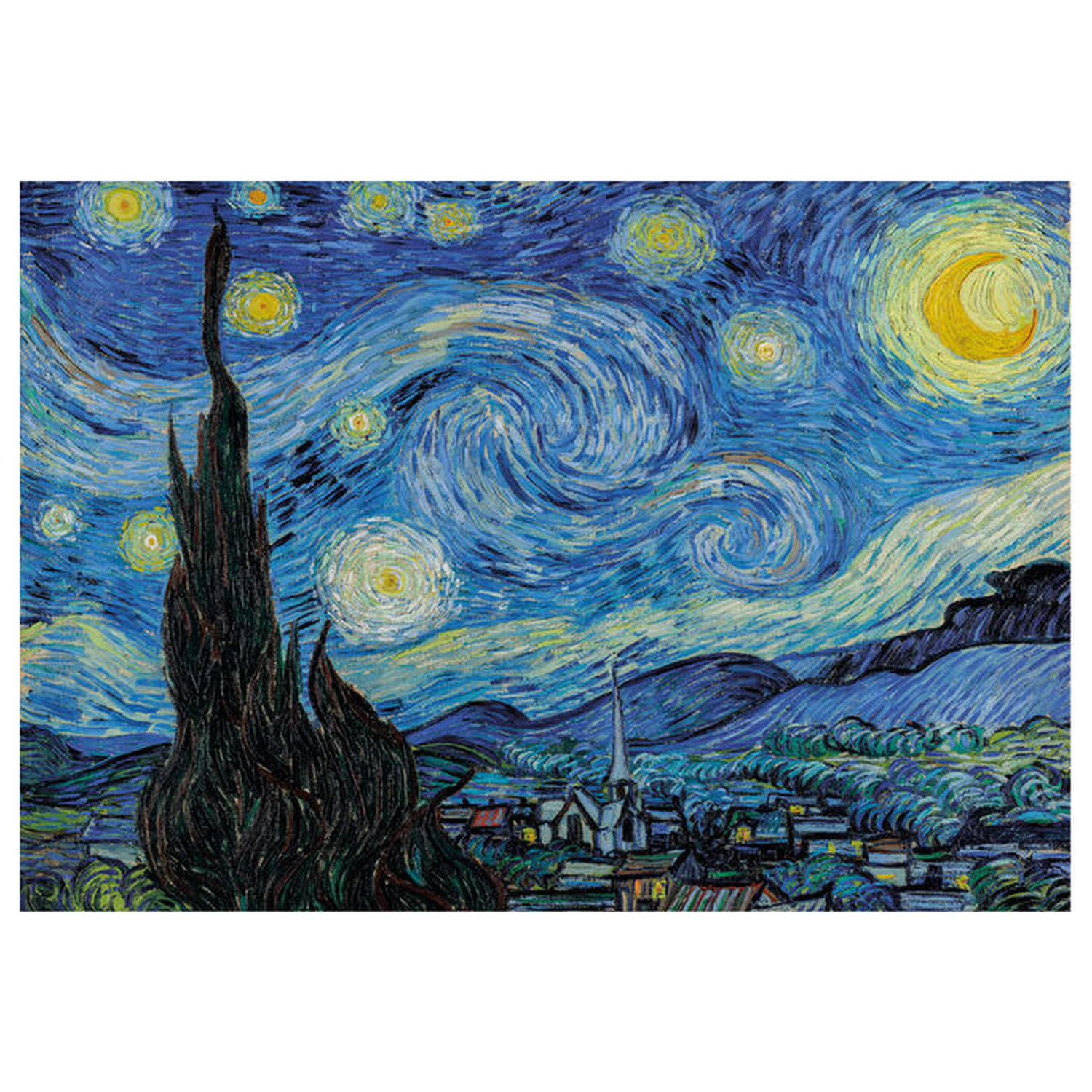 The Starry Night puzzle 500db-os termékfotó