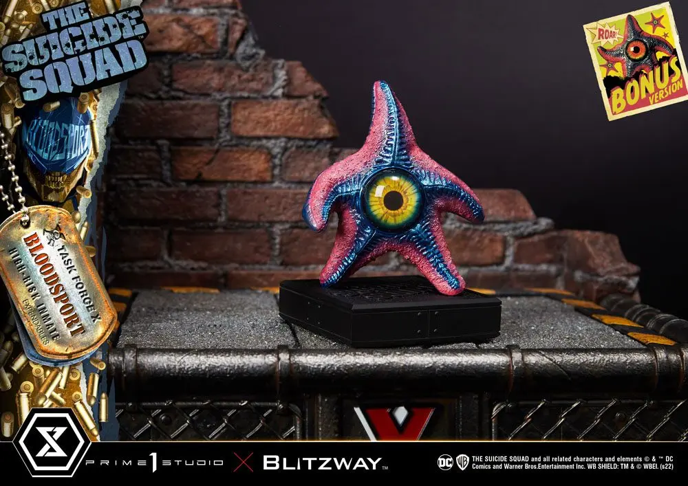 The Suicide Squad 1/3 Bloodsport Bonus Version szobor figura 71 cm termékfotó