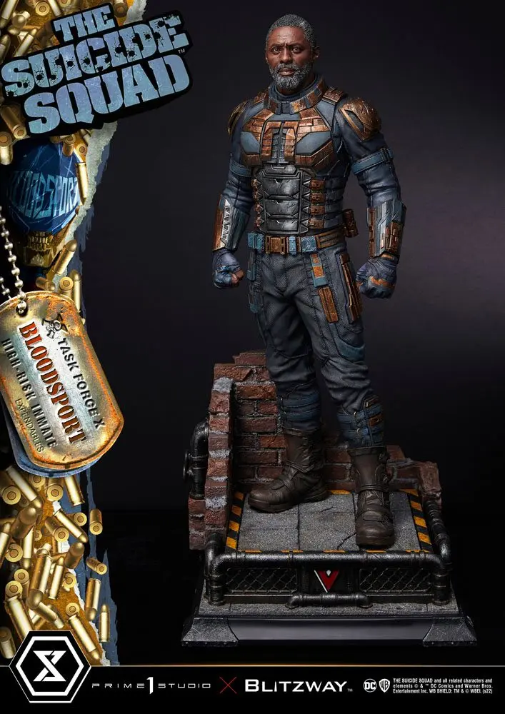 The Suicide Squad 1/3 Bloodsport Bonus Version szobor figura 71 cm termékfotó