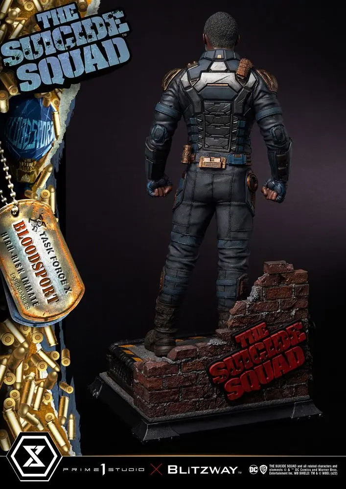The Suicide Squad 1/3 Bloodsport Bonus Version szobor figura 71 cm termékfotó