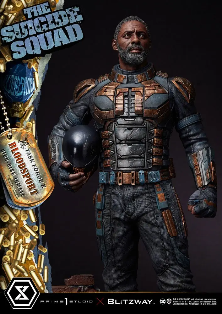 The Suicide Squad 1/3 Bloodsport Bonus Version szobor figura 71 cm termékfotó