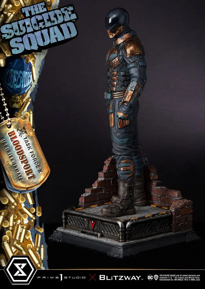The Suicide Squad 1/3 Bloodsport Bonus Version szobor figura 71 cm termékfotó