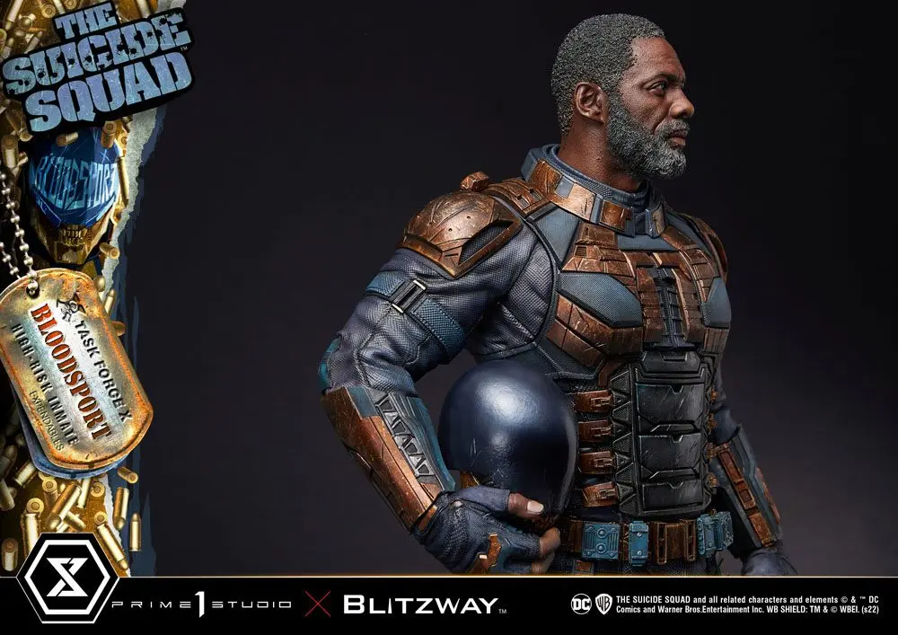 The Suicide Squad 1/3 Bloodsport Bonus Version szobor figura 71 cm termékfotó