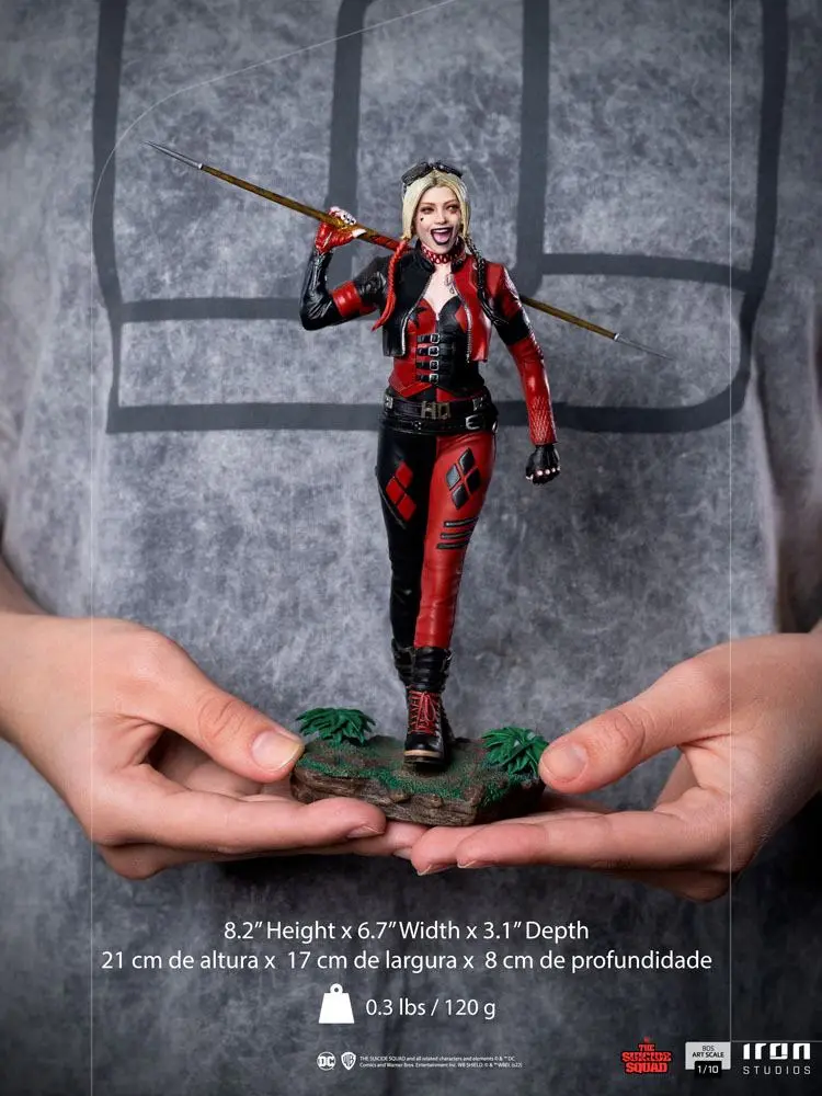 The Suicide Squad BDS Art Scale 1/10 Harley Quinn szobor figura 21 cm termékfotó