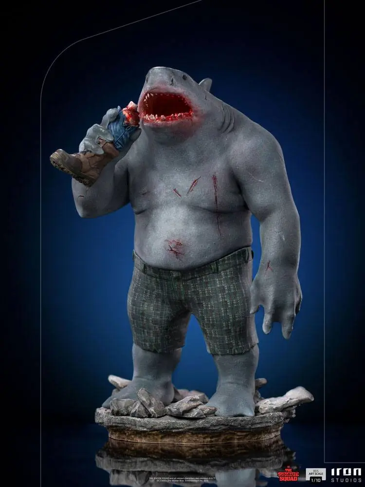 The Suicide Squad BDS Art Scale 1/10 King Shark szobor figura 23 cm termékfotó