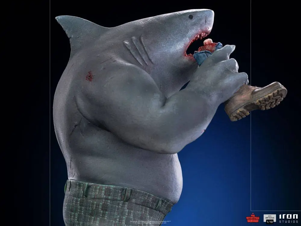 The Suicide Squad BDS Art Scale 1/10 King Shark szobor figura 23 cm termékfotó